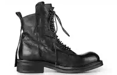 Huànxiàngzhě Original Design High-Top Leather Boots