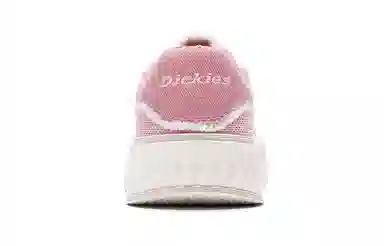 Dickies Low Canvas Sneakers White Peach Pink