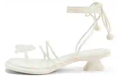 Charles & Keith PU Toe Loop Sandals