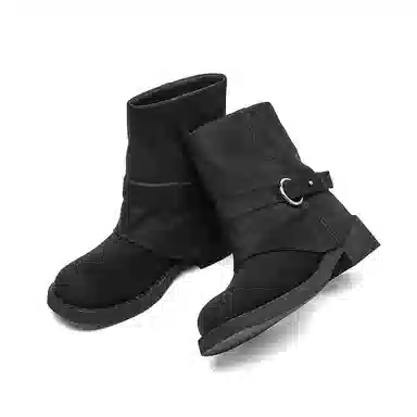 EBLAN Short Boots Black
