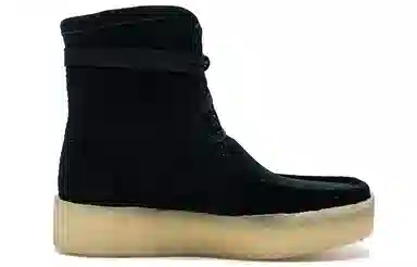 Clarks Originals Suede Boots Black