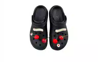 Crocs Crush Clog Black Red