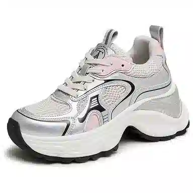 他她 时尚潮流舒适厚底百搭通勤 低帮 老爹鞋 女款