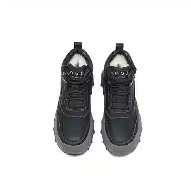 卓诗尼 潮流复古休闲时尚 舒适加绒保暖 耐磨防滑减震 日常通勤 短筒 户外靴 男款