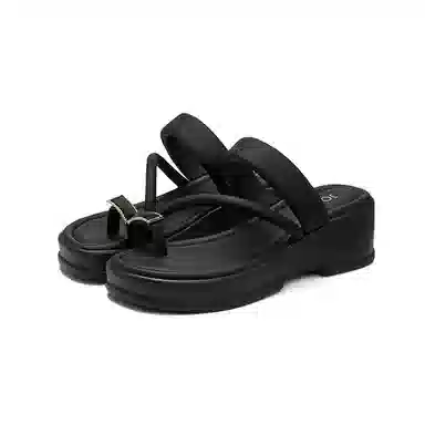 卓诗尼 合成革 百搭时尚 沙滩凉鞋 女款