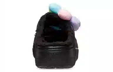 Crocs Classic Fuzzy Black