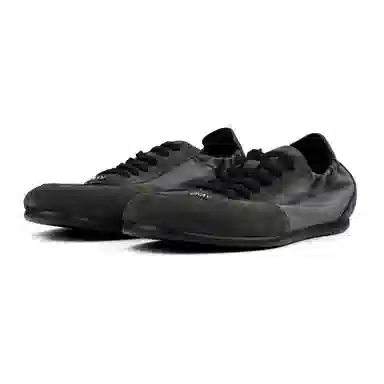 HANQIAORIJI Black Blood Low Casual Shoes Gray