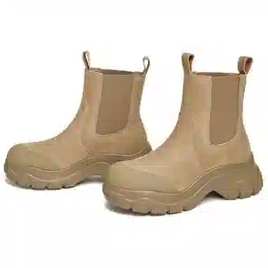 他她 百搭休闲舒适 短筒 切尔西靴 女款