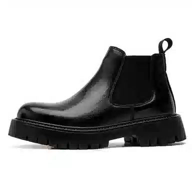 Pin Yi Chelsea Boots Black