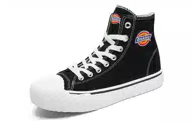 Dickies High Top Canvas Sneakers Black