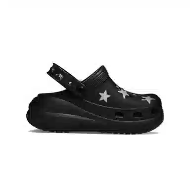 Crocs Crush Clog Black Silver