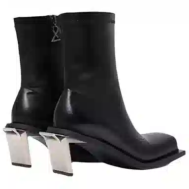 Daphne Sugar Series Black Ankle Boots