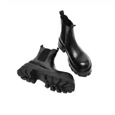 Xiwencha Chelsea Boots Black