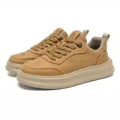 Aokang Letter Embossed Low Top Sneakers