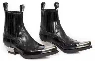 New Rock Chelsea Boots Black