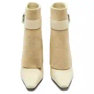 Nine West Neil Heel Ankle Boots 8cm