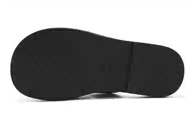 EBLAN Cross Strap Clog Black