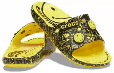 Smiley X Crocs Classic