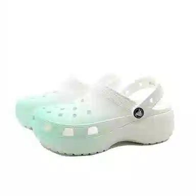 Crocs Classic Platform Clog Green