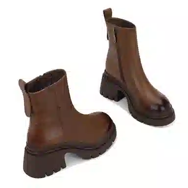 Jessica Sophia Short Boots Brown