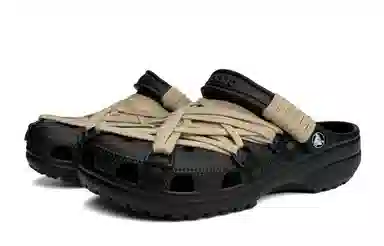 Crocs Classic Black Yellow