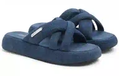 CHARLESKEITH ck 3.5cm WhiteBlackButterDenim Blue