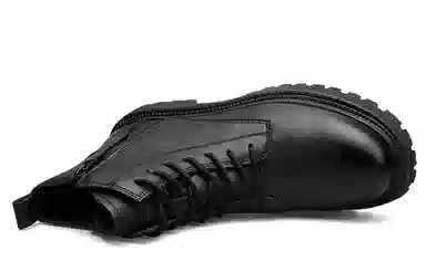 Leaveland Martin Boots Black