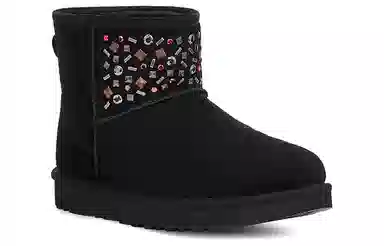 UGG Classic Mini Stud II Black Women's
