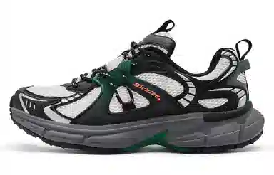 Dickies Retro Dad Shoes Black Green White