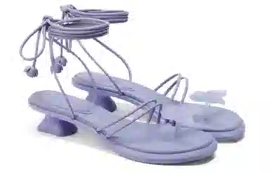 Charles & Keith PU Toe Loop Sandals