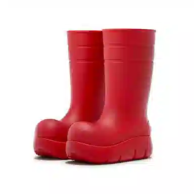 Beys High Boots Red