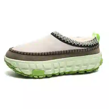 威世米邦 牛反绒 保暖防滑 轮胎厚底设计感加绒加厚 及踝 雪地靴 男女同款