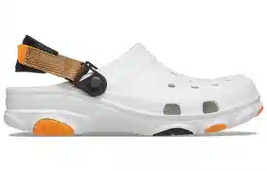 Crocs Classic Clog White Orange