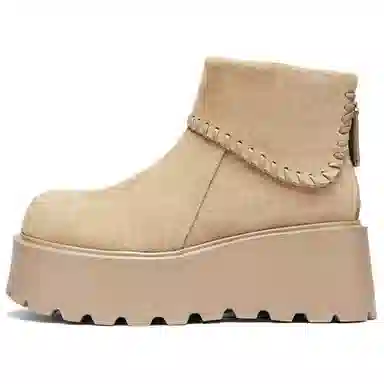 AGSDON Vintage Suede Boots