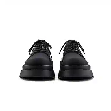 HANQIAORIJI Derby Shoes Black