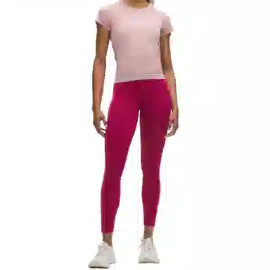 lululemon Wunder Train Mesh Panel High-Rise Tight 25"