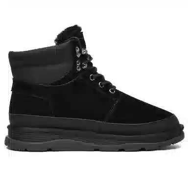 KAISER Thick Sole Snow Boots Black