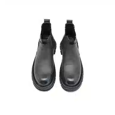 卓诗尼 复古经典 舒适时尚 短筒 切尔西靴 男款