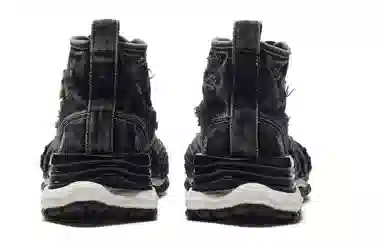 OGR High Top Canvas Sneakers Black