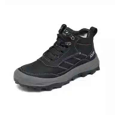 卓诗尼 潮流复古休闲时尚 舒适加绒保暖 耐磨防滑减震 日常通勤 短筒 户外靴 男款