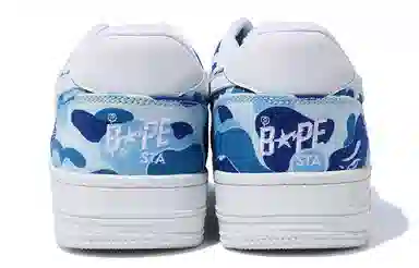 A BATHING APE ABC Camo Bape Sta Low Blue