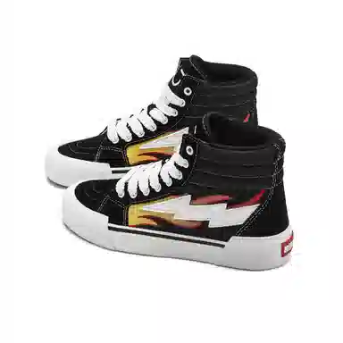 MINISO Flame High-Top Canvas Sneakers