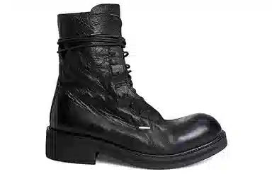 Huanzhe High Top Leather Boots