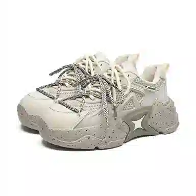 ZHR Ink Splash Platform Sneakers