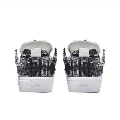 Z.SUO Black Low-Top Sneakers