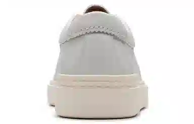 Clarks Yidong Series Leather Sneakers White