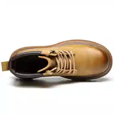 Fapai Ankle Boots Yellow