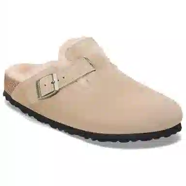 Birkenstock Boston Shearling Sand
