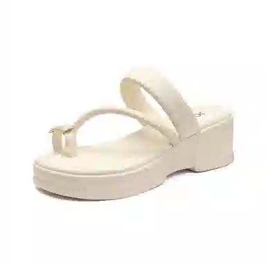 卓诗尼 合成革 百搭时尚 沙滩凉鞋 女款