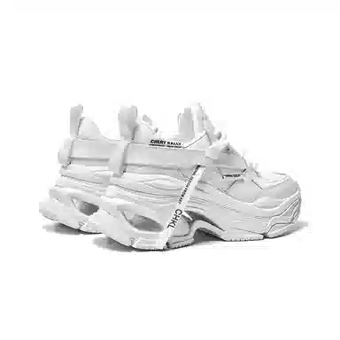 CHERYKALLY Breathable Platform Sneakers 7cm Beige